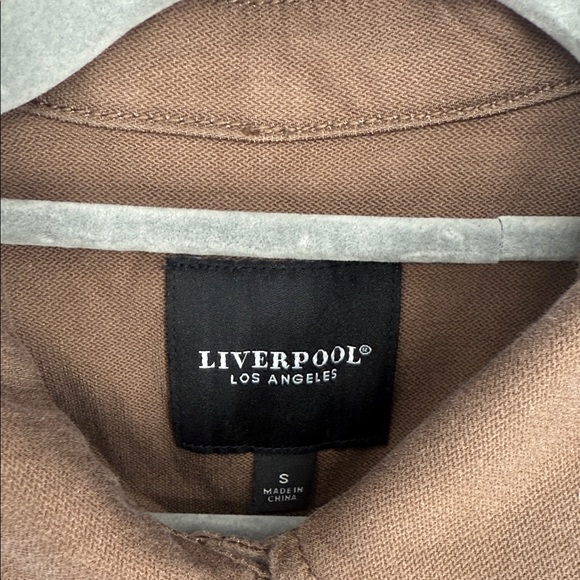 LIVERPOOL LOS ANGELES
Peplum Cargo Jacket In Toffee Brown size S - Picture 3 of 4